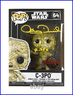 C-3PO Funko Pop Signed by Anthony Daniels 100% Authentic With COA