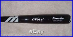CHIPPER JONES Signed/Autographed MIZUNO PRO Baseball Bat with Name JSA COA