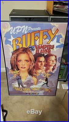 COA SIGNED AUTOGRAPHED Buffy Vampire Slayer Once More with Feeling Poster COA