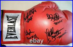 Callum Paul Stephen and Liam Smith Hand Signed Boxing Glove With Coa (1)