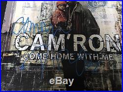 Cam'ron Come Home With Me Signed Autograph Vinyl Lp Proof Dipset Jsa Coa