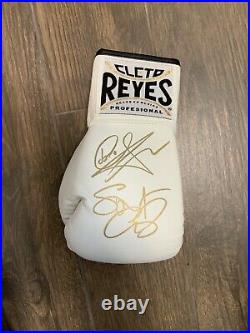 Carl Froch George Groves duel signed cleto boxing glove With COA & Photo Proof