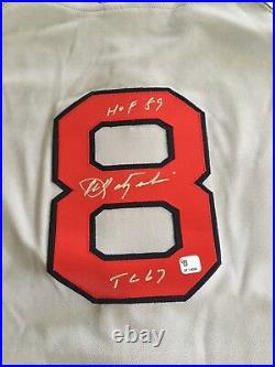 Carl Yastrzemski Autographed Gray Boston Red Sox Jersey with COA