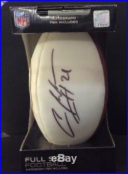 Charles Woodson Green Bay Packers NFL Autographed Football With Box And COA