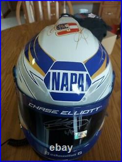 Chase Elliott CHAMPIONSHIP autographed 6 of 48 with COA NASCAR Full-size Helmet