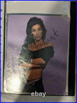 Cher Signed Autographed Photo With COA