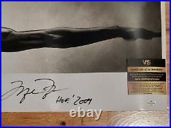 Chicago Bulls Michael Jordan Wings Autographed Signed Poster with COA