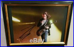 Chris Cornell Hand Signed With Coa Soundgarden Authentic Framed Autograph