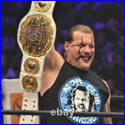 Chris Jericho Autographed New Japan IC Belt comes with COA AEW New Japan WWE