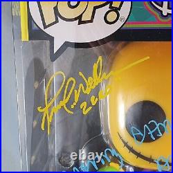 Chris Sarandon & Frank Welker Signed Funko Pop Vinyl Jack Zero Autograph COA