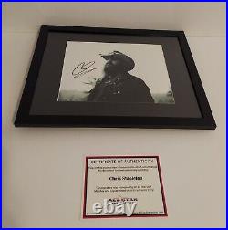 Chris Stapleton Autographed Photo Framed In 11x14 With COA