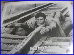 Christopher Reeve autographed photo with COA Rare