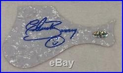 Chuck Berry Rock n Roll Legend Autographed Display Pick Guard with COA