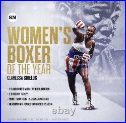 Claressa Shields Signed Boxing? Glove Comes With a COA
