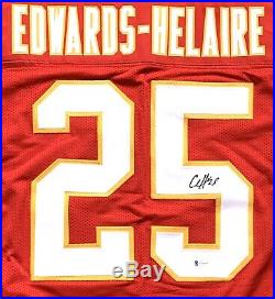 Clyde Edwards-helaire Autographed Signed Pro Style Jersey With Beckett Coa
