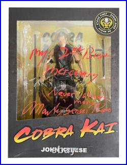 Cobra Kai John Kreese Figure With Long Quote Signed by Martin Kove + ME COA