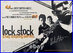 Complete Signed Lock Stock A3 Posters With COA (Silver Pen)