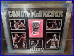 Conor McGregor Signed MMA Glove Light Frame With COA