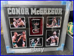 Conor McGregor Signed MMA Glove Light Frame With COA