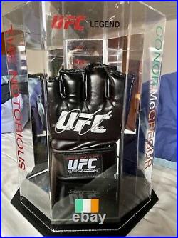 Conor Mcgregor signed UFC glove In Case with COA