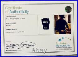 Conor Mcgregor signed UFC glove In Case with COA