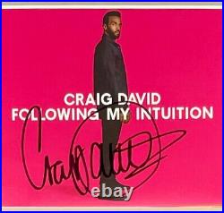 Craig David Signed Photo Framed With CD & COA Autograph Music Memorabilia Poster