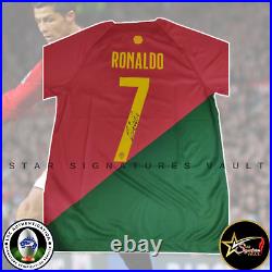 Cristiano Ronaldo Portugal Signed Autographed Jersey with COA. OFFERS WELCOME