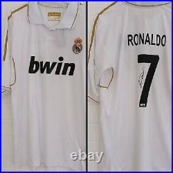 Cristiano Ronaldo Signed Autographed Real Madrid Soccer Jersey/Shirt With COA