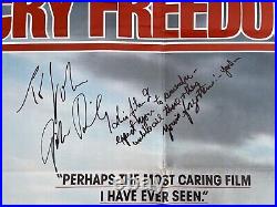 Cry Freedom Hand Signed (J. Briley) Original Cinema Poster 40x30 inch (with COA)