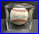 Curt-Flood-St-Louis-Cardinals-Autographed-Signed-Baseball-with-display-cube-COA-01-ix