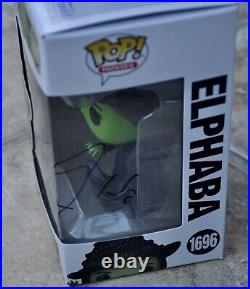 Cynthia Erivo Signed Wicked Elphaba Funko Pop! #1696 With COA