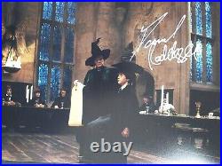 DANIEL RADCLIFFE IN HARRY POTTER Genuine signed 12x8 with coa SUPERB