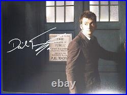 DAVID TENNANT as DR WHO Genuine signed 12x8 with coa SUPERB ITEM