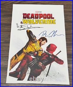 DEADPOOL & WOLVERINE Signed Movie Poster 11x17 with COA Authentic Memorabilia