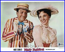 DICK VAN DYKE Signed 8x10 Photo of Bert and Mary from Mary Poppins with BAS COA