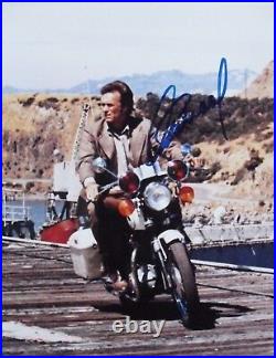 DIRTY HARRY photo signed by CLINT EASTWOOD, with COA, 8x10