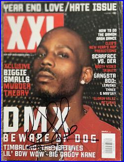 DMX Autographed XXL Magazine with COA Signed Ruff Ryders Rapper Earl Simmons