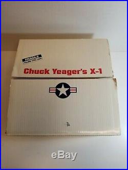 Danbury Mint Signed Chuck Yeager X-1 with COA, Photo, and Original Box