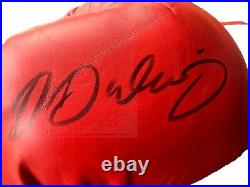 Daniel Dubois Signed Red Everlast Boxing Glove With COA