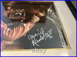 Daniel Radcliffe Framed and Signed Mount With COA