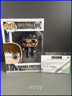 Daniel Radcliffe Signed Funko #01 Autograph With COA