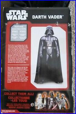 Darth Vader Jakks Large figure hand signed by Dave Prowse with COA Boxed