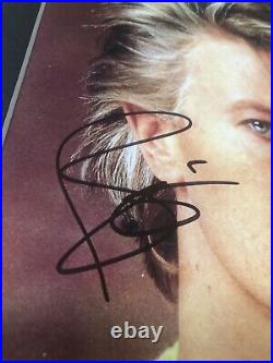 David Bowie -signed photo 8x10 Colour Photo With COA