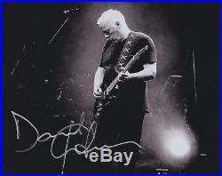 David Gilmour Pink Floyd SILVER Autographed 8 x 10 Photo with COA