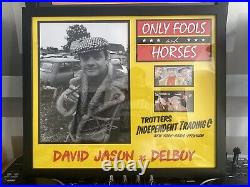 David Jason Signed Only Fools And Horses Montage With COA