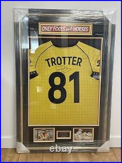 David Jason Signed Shirt Framed With COA