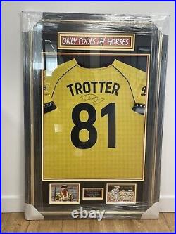 David Jason Signed Shirt Framed With COA