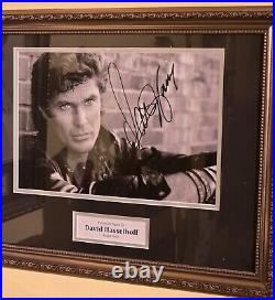 David hasslehoff singned with coa