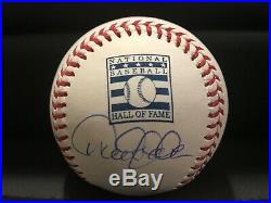 Derek Jeter Autographed Hall Of Fame Baseball With COA