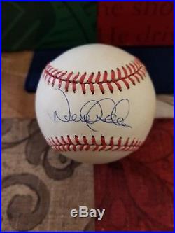Derek Jeter Autographed Signed 1996 World Series Baseball With COA